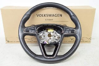 Seat Ateca KH 16- Lenkrad Leder Multifunktion Satinschwarz/soul GVO Tiptronic ORIGINAL