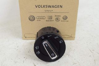 Seat Ateca KH 16- Switch light switch NSW NSL + car black chrome ORIGINAL
