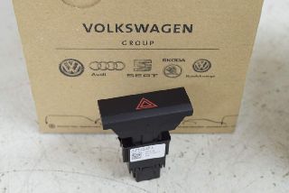 Seat Ateca KH 16- Switch hazard warning switch black ORIGINAL