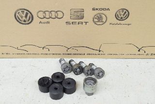 VW Eos 1F 06-10 Felgen Alufelgen 15" -20" Felgenschlösser Diebstahlschutz Radbolzen SET
