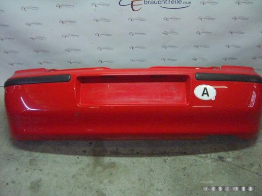 VW Polo 6N2 00-02 Rear bumper red LP3G