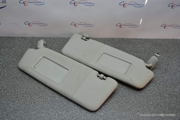 Audi A3 8P 05-08 Sun visor with mirror, right and left