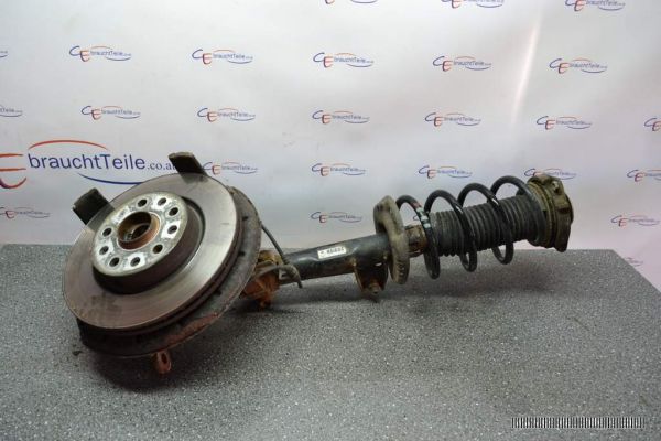 VW Golf 5 Plus 5M 05-09 Steering knuckle front left complete with shock absorber