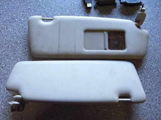 Audi A4 B6 8E 00-04 sun visor with mirror, right and left