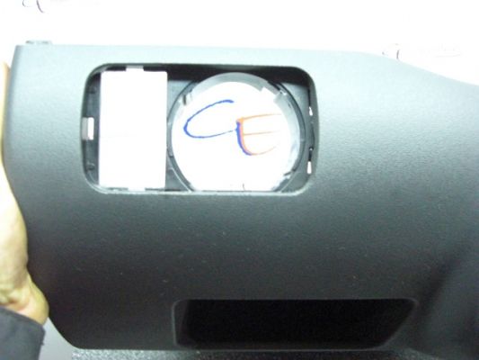 Audi A3 8L 96-03 storage compartment cover under steering wheel