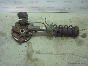 VW Polo 6N2 00-02 Steering knuckle front complete with shock absorber