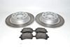 VW Tiguan 5N 11-15 Bremsscheibe HL + HR + Bremsbelagsatz TRW 282x12 5/112
