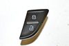 Audi A4 8K B8 12-15 Switch Central locking Zv Black