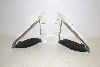 Audi A5 F5 16- Facing C pillar left + right titanium grey/black back