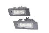 Audi A7 4G 15- License plate lighting SET Left + Right LED