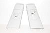 Audi A5 8T 07-12 Panel B pillar left + top right TB9 lunar silver
