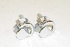 Audi A7 4G 15- Trunk Lashing Eyelets Lashing Eyelets Lateral + Right SET chrome
