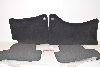 Audi A5 8F 12-17 Floor mats Floor mats SET front + rear original Audi black QA5