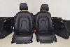 Audi A5 8T 07-12 Seat seat set completely leather synthetic leather seat heating QJH black Sportback