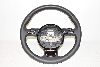 Audi A5 8T 07-12 Steering wheel leather multifunction black glossy radio MINT CONDITION