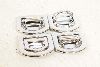 Audi A6 4G 10-15 Trunk lashing eyes Lashing eyes SET 4 pieces chrome ORIGINAL