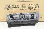 Audi A5 8T 12- Air conditioning controls for seat heating Climatronic display unit, glossy chrome, black