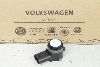 VW Golf 7 1K 12-15 Sensor Einparkhilfe Geber Oryxweiss L0K1 ORIGINAL NEU
