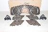 Audi A4 8K B8 12-15 Speaker grille Bang & Olufsen Sportback MOOR BROWN SET TOP