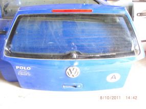 VW Polo 6N2 00-02 Heckklappe Heckdeckel Blau LA5C
