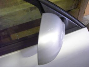 VW Passat 3B 96-00 Aussenspiegel Spiegel elektrisch RV Silber LB7Z